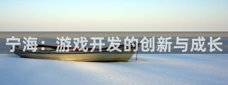 恩佐娱乐平台正规吗知乎：宁海：游戏开发的创新与成长